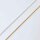 Silver Curb Chain 42cm / 1 piece / silver