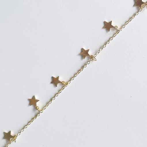 Silberkette 6mm / 1cm / gold