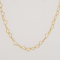 Silver Chain 4 x 3mm / 1cm / silver