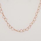 Silver Chain 4 x 3mm / 1cm / silver