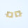 Square Clasp 16mm / 1 piece / gold