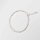 Bracelet Freshwater Pearl / 1 piece / silver