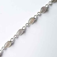 Bracelet Labradorite / 1 piece / silver