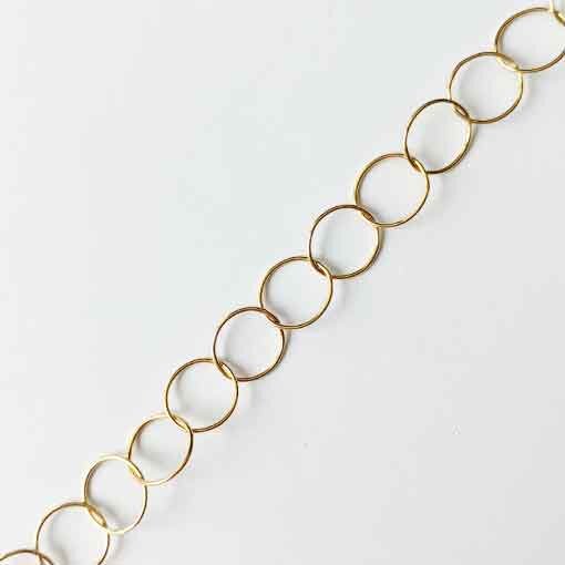 Silver Chain  10mm / 1cm / gold