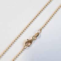 Kugelkette klassisch 1,5mm / 40cm / 1 Stück / gold