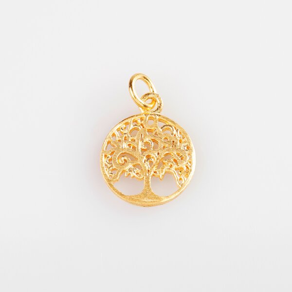 Tree of Life Pendant 20mm / 1 piece / gold