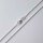 Silver ball Chain, faceted 38cm / 1,8mm / 1 piece /  silver