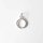 Charm 10mm / 5 pieces / silver