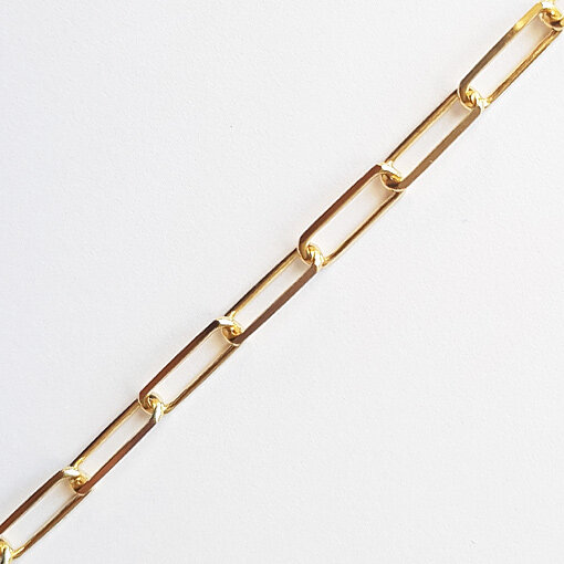 13,6 x 4,6mm / 1cm / gold