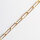 13,6 x 4,6mm / 1cm / gold