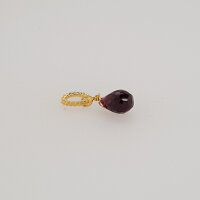 Semi Precious Gemstone drop  Topas / 5g / approx. 12 pieces / gold