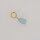 Semi Precious Gemstone drop  Topas / 5g / approx. 12 pieces / gold