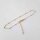 Anklet  31cm / 3 pieces / gold