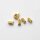 Fisch 6,5 x 4mm / 10g / ca. 26 Stück / gold