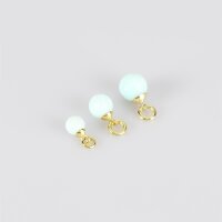 Blue Chalcedony 12mm / 1 piece / silver
