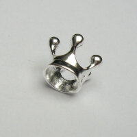 Crown  8mm / 10g / approx. 7 pieces / silver