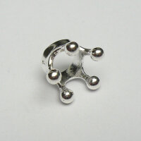 Crown  8mm / 10g / approx. 7 pieces / silver