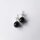 Halbedelstein Ohrstecker Onyx / 1 Paar / silber