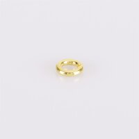 Öse, offen 4mm / 10g / ca. 67 Stück / gold