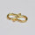 S-Haken 26mm / 10g / ca. 6 Stück / gold