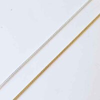 Silver Curb Chain 50cm / 1 piece / silver