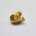 Tulip Bead 17mm / 1 piece / gold