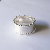 Ring Größe 59  / 1 Stück / silber