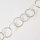 Silberkette 17mm und 24mm / 1cm / silber