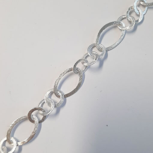 Silberkette 20mm / 1cm / silber