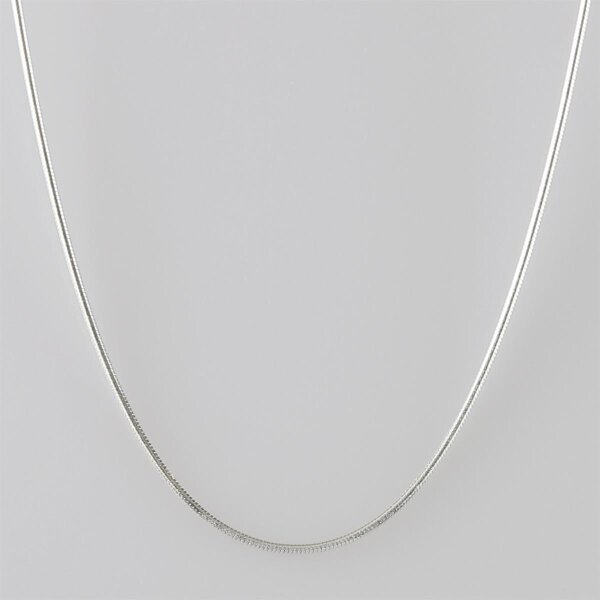 Silver Snake Chain 0,8mm, 45cm / 1 piece / silver