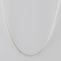 Silver Snake Chain 0,8mm, 50cm / 1 piece / silver