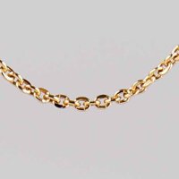 Ankerkette 0,8mm 40cm / 1 Stück / gold