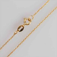 Ankerkette 0,8mm 50cm / 1 Stück / gold