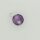 Halbedelstein Anhänger rund lila Amethyst / 9mm / 5 Stück / silber