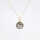 Labradorit 20mm / 1 Stück / gold