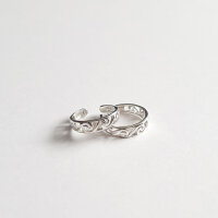 Earcuff 12mm / 1 Paar / silber