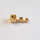 Cube 4mm / 10g / approx. 18 pieces / gold