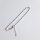 Armkettchen 1,8mm / 16+3cm / 3 Stück / silber