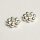 Daisy Spacer 5mm / 5g / approx. 28 pieces / silver
