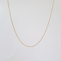 Snake Chain  0,8mm / 42+5cm / 1 piece / gold