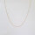 Snake Chain  0,8mm / 42+5cm / 1 piece / gold