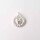 Heart Charm 15mm / 2 pieces / silver