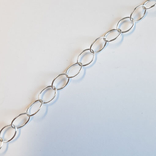 Silver Chain by the meter