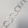 Silver Chain 23mm / 1cm / silver
