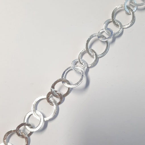 Silberkette 15mm / 1cm / silber