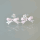 Stud Earrings 8 x 14mm / 1 pair / silver