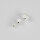 Cube Bead 6mm / 10g / approx. 11 pieces / silver