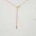Silver Chain with Heart Bead 40+4cm / 1 piece / silver
