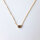 Silver Chain with Heart Bead 40+4cm / 1 piece / silver