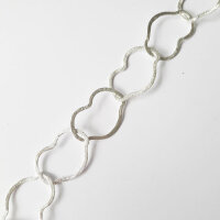 Silberkette 31,5 x 20mm / 1cm / silber